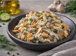 "Печеночный слоеный"