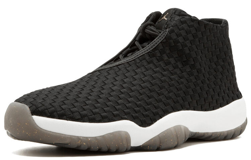 Кроссовки Jordan Future Black White Gold