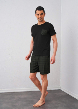 RELAX MODE - Мужская пижама с шортами - 13226