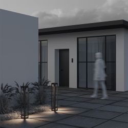 Светильник столбик ландшафтный 13вт 151x151x800мм