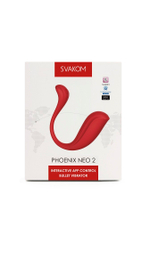 Phoenix Neo 2 Интерактивный вибромассажер, красный