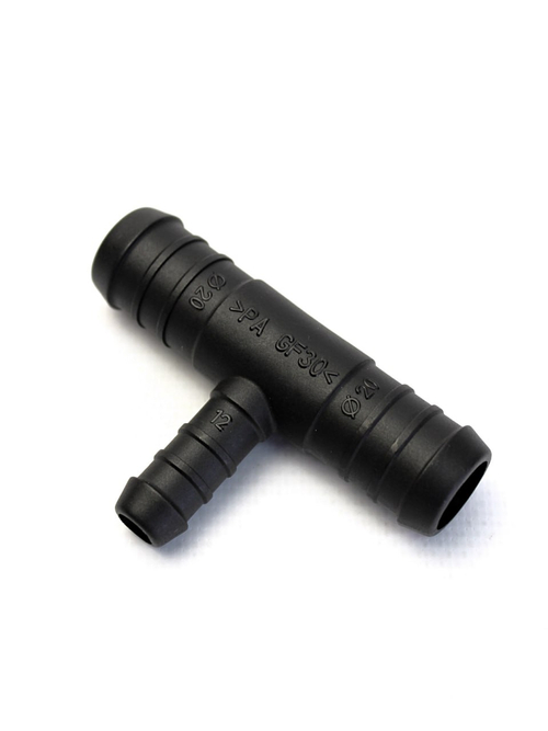 Соединитель для шлангов тройной T-образный d=20-12-20 - пластик