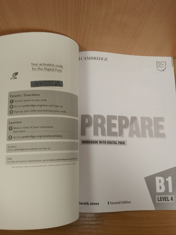 Prepare Level 4 Workbook with Digital Pack (Cambridge English Prepare!) 2nd Edition