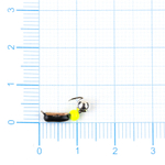 Мормышка Владимирская 615 "Гвоздик Тандем" с коронкой, 2.5мм, 0.7гр (10шт/уп)