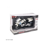 Игрушечный мотоцикл Полиция "MOTORcycle City Rescue - Try Me" со звуком и подсветкой, масштаб 1:20
