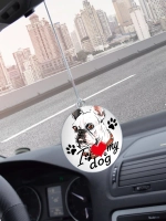 Подвеска в машину - Французский бульдог