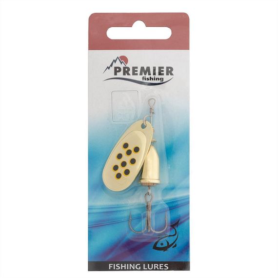 Блесна вращ. Gidra Bug Black  №2, 6,5гр GO-B Premier (PR-SPRH12B-2GO-B)