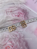 Декоративный пришивной элемент ДГ золотой (22 х 15)