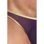 Мужские трусы слипы фиолетово-оранжевые Cosmos Colors L20POG