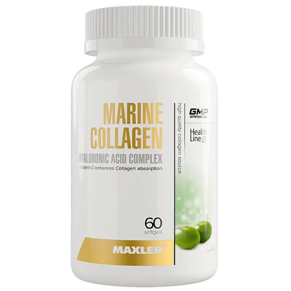 Maxler Marine Collagen Hyaluronic Acid Complex (60 капс.)