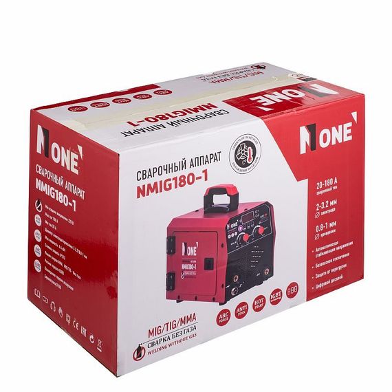 Полуавтомат инверторный сварочный NUMBER ONE NMIG 180-1