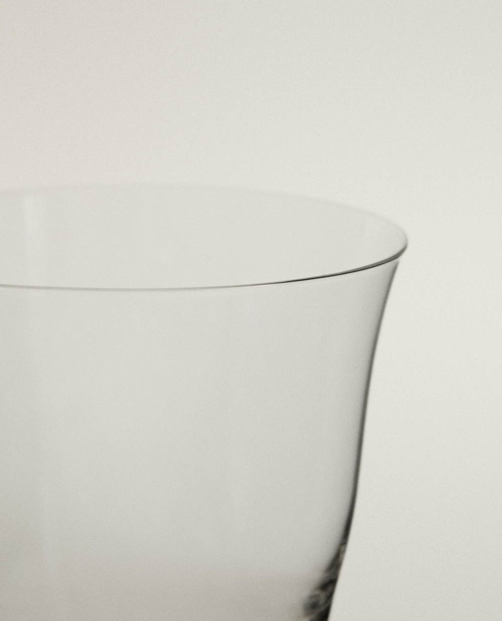 Zara Home стакан из стекла, цвет прозрачный, 10 см · 0274/401