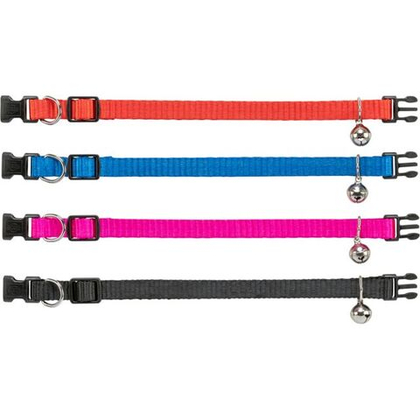 TRIXIE Ошейник для кошек эластичный с колокольчиком