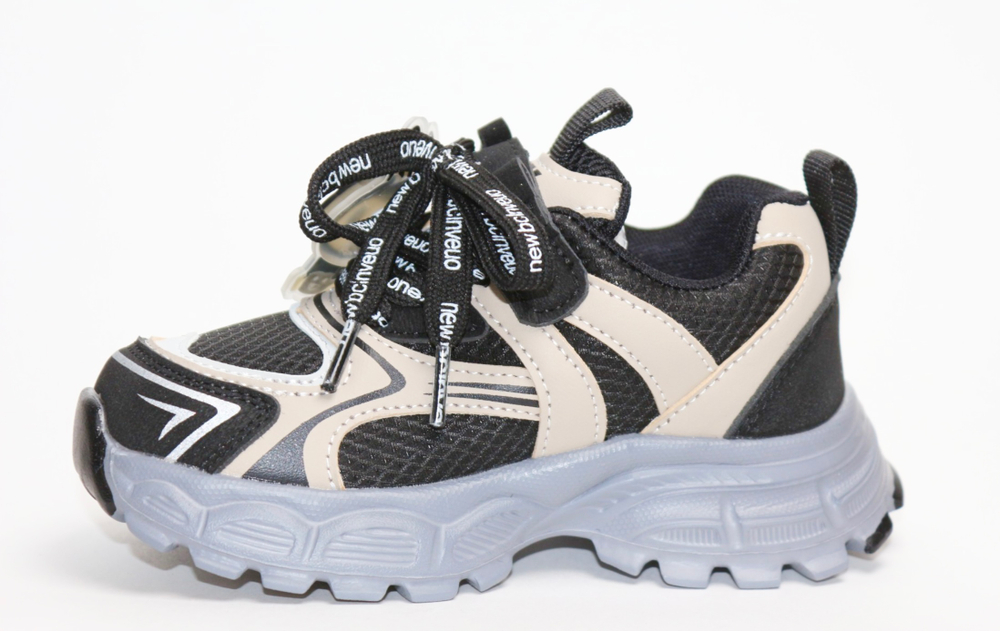 Кроссовки детские демисезонныее Пчёлка Доми арт. 6381-black