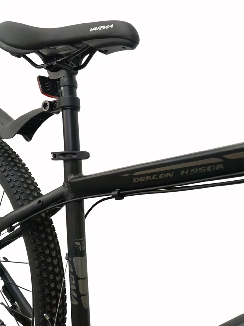 Велосипед 29" VARMA DRACON H95DA р.20" 21 ск. Черный