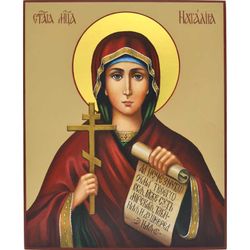 Святая Наталия. Рукописная икона