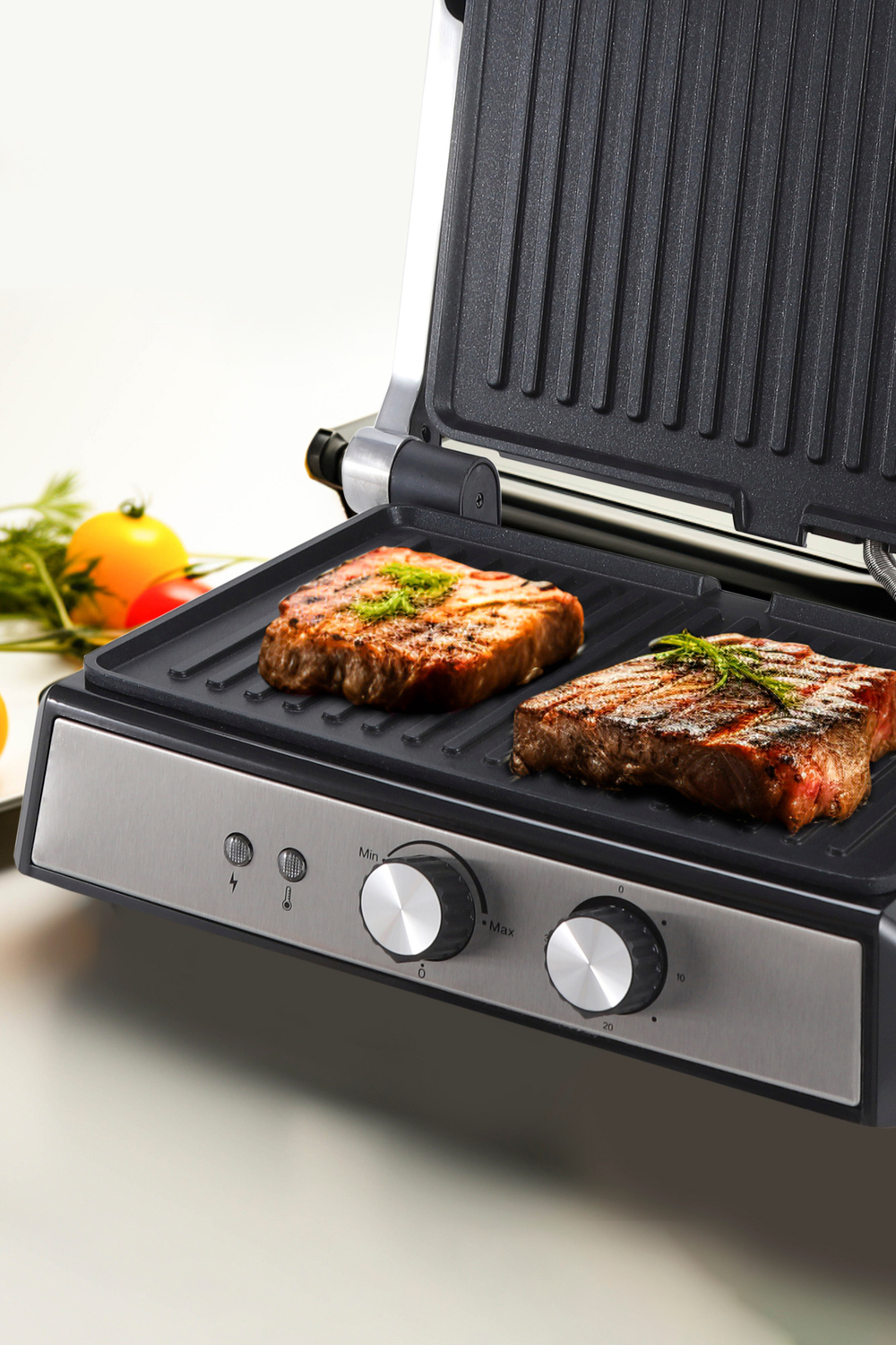 Гриль электрический из нержавеющей стали OASIS GR-1NT