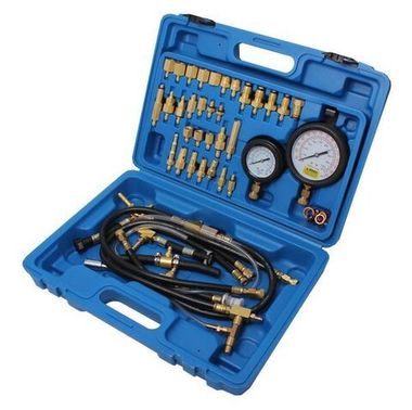 Тестер давления топлива в наборе с адаптерами 41пр.(0-10 bar), в кейсе RockForce##Rock FORCE RF-941G1