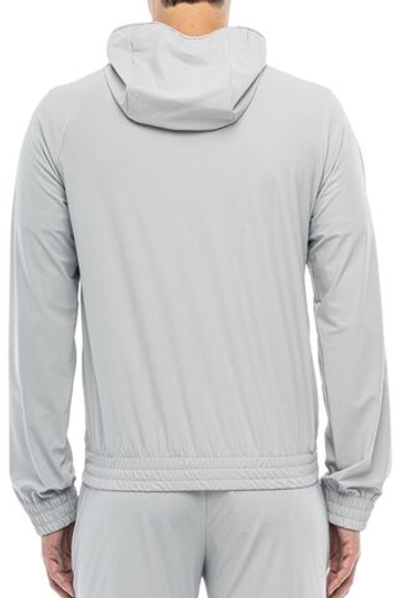 Мужская теннисная кофта Hydrogen Tech FZ Skull - серый