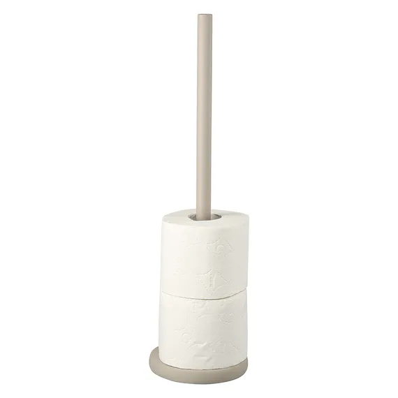 Держатель для туалетной бумаги slim, светло-серый