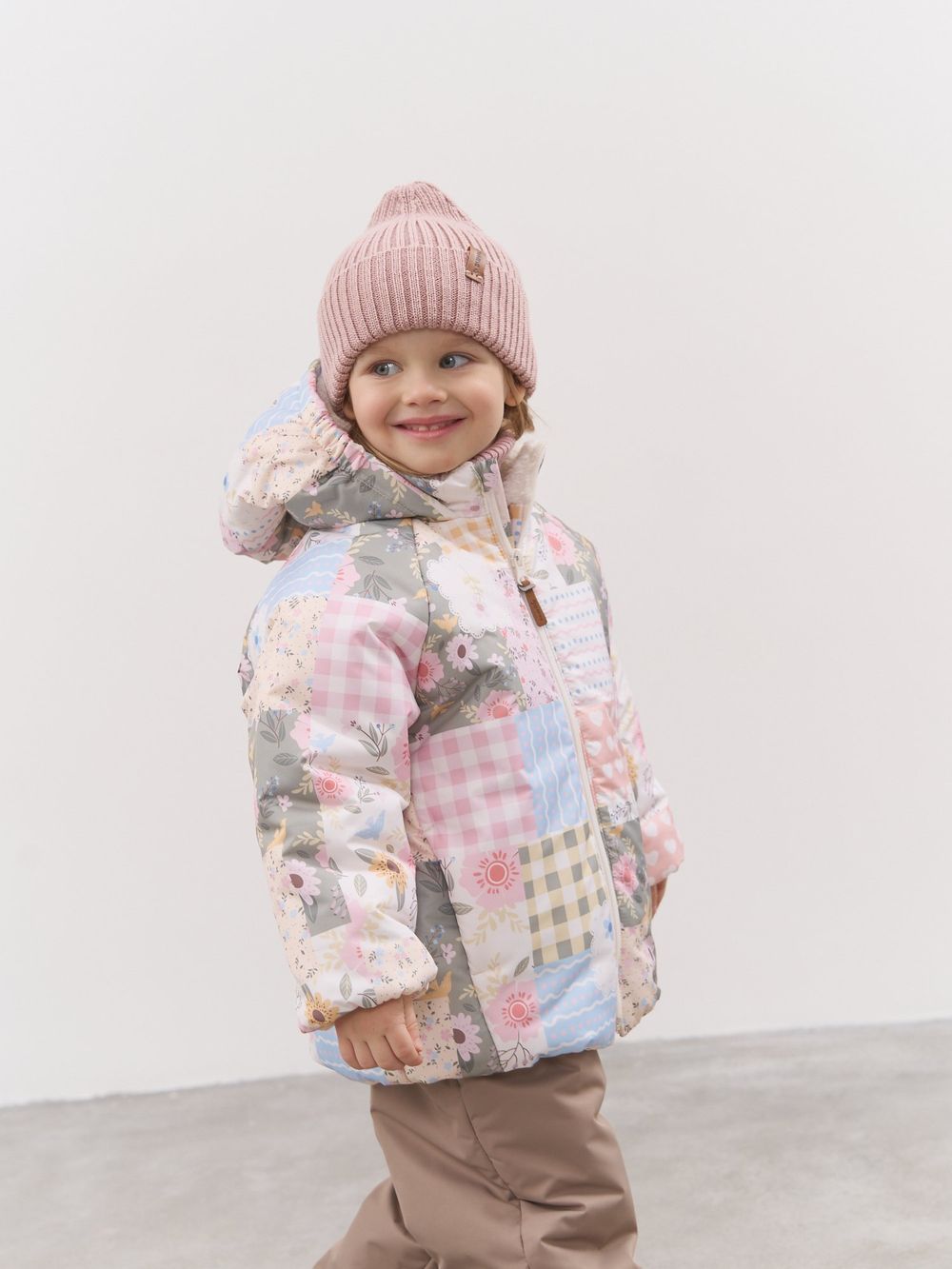Куртка демисезонная "Пэчворк" 0+