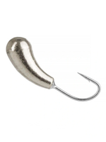 Мормышка Helios вольфрамовая Уралка с отверстием 3мм 0,53гр Sil (MW-2930-Sil)