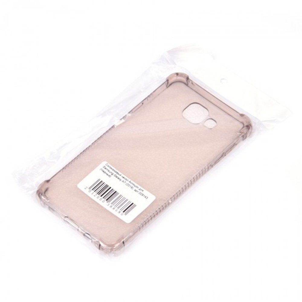 Силиконовый чехол Антишок для Samsung Galaxy A7 (2016), 009143 Прозрачный