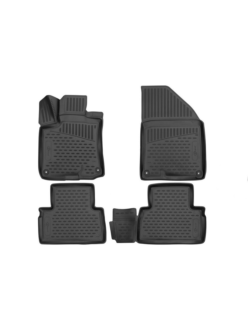 Коврики в салон для для GEELY Coolray (I) 2019-2024 FORMAT.3D02286210K