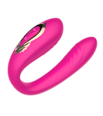 Вибратор U-образный Secwell с вращающейся вагинальной частью