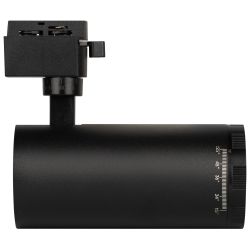 Трековый светильник однофазный ЭРА TR59-3030 BK светодиодный 30Вт 3000К черный | Однофазные светильники LED