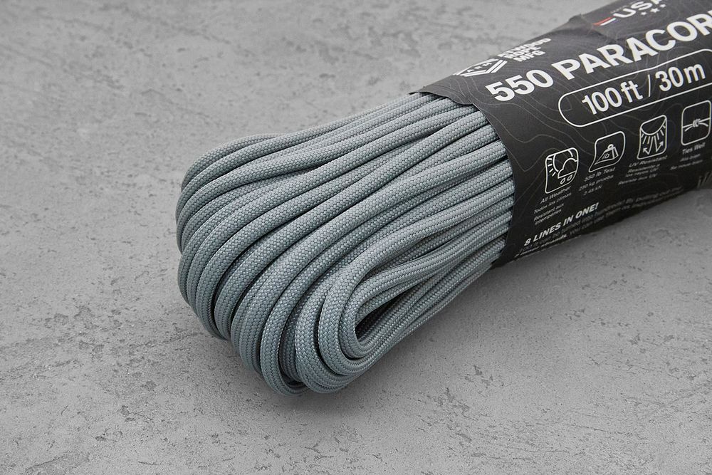 Паракорд 550 grey, 1 метр, Atwoodrope
