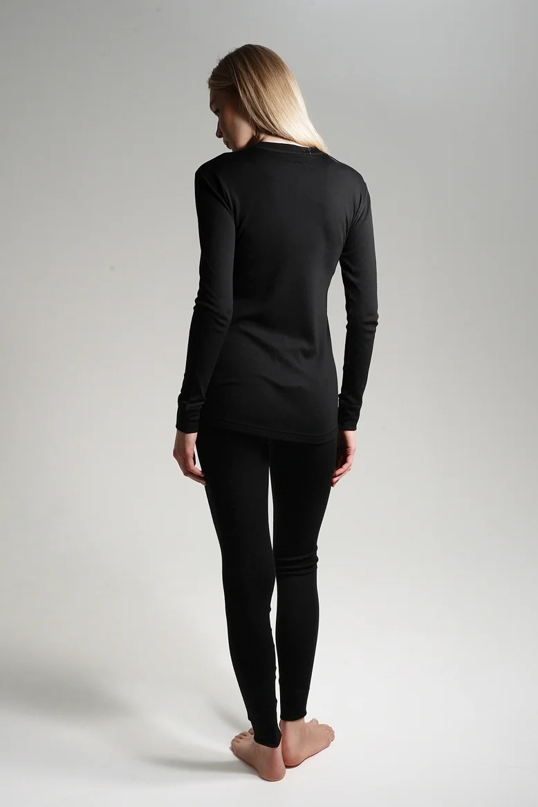 Комплект женского термобелья (лонгслив и легинсы/штаны), размер S