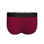 Мужские трусы танга бордовые DARKZONE DZN6157