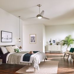 Светильник с вентилятором KLF-VOYA-60-BS Kichler