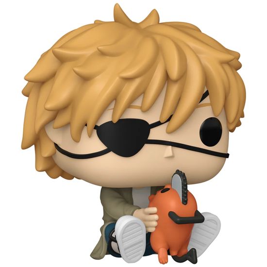 Фигурка Funko POP! Animation Chainsaw Man Denji with Pochita (1971) 86484 / Фигурка Фанко ПОП! по мотивам аниме "Человек-бензопила", Дэнджи