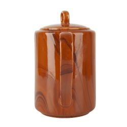 Чайник "Wooden Grain" v=800мл (фарфор) (индивидуальная упаковка)