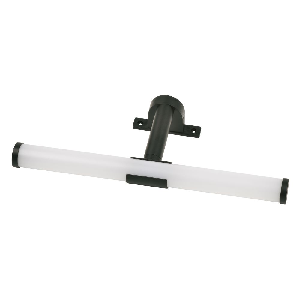 ULT-F37-6W-4500K IP44 BLACK Светодиодный светильник для подсветки мебели и зеркал ванной комнаты. Черный. ТМ Uniel