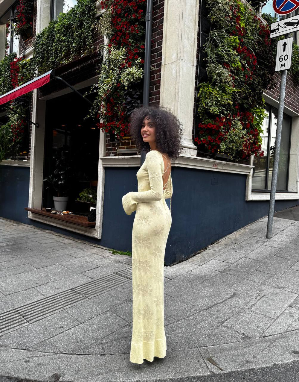 Платье GAYA, лимонный