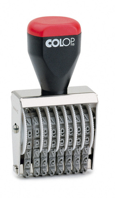 Ленточный нумератор Colop 04008, высота 4 мм, 8 разрядов