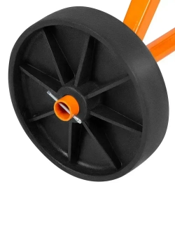 Бетономешалка строительная СИБРТЕХ БСЛ-63, 63 л объем бака и 300 Вт мощность, стальной перфорированный венец и усиленная рама, разъемный узел оси барабана, бетоносмеситель 95469