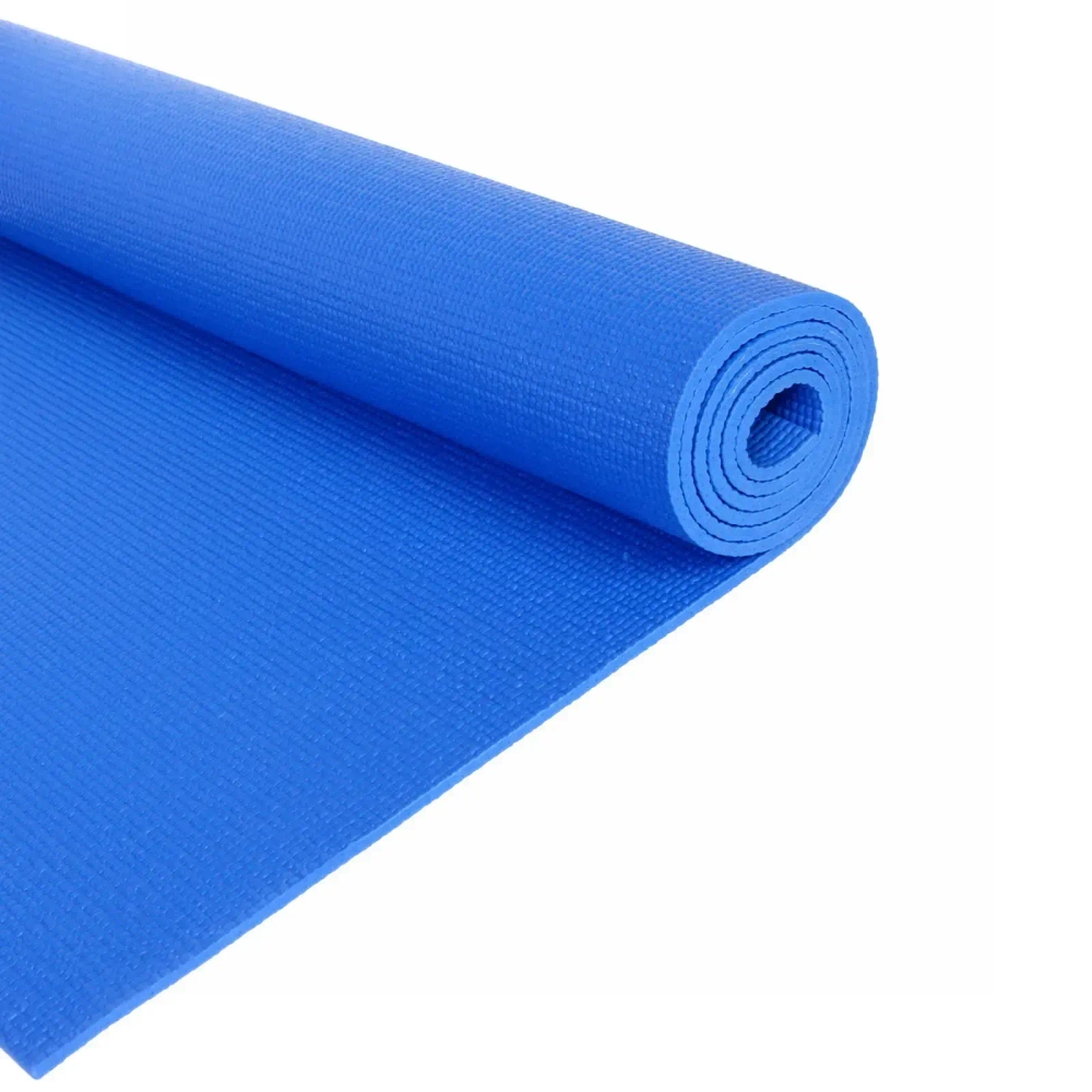 Коврик для йоги 6 мм 61х173 см «Однотонный», синий