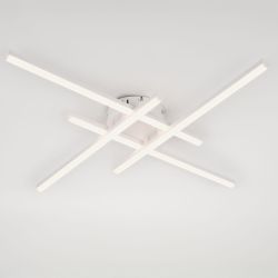 Светильник потолочный светодиодный ЭРА Модерн Nora CLL-1-62-RC WH с ДУ 62W 3000-6500К белый | Светильники SPB-6 с ДУ