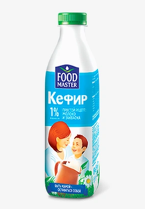 Кефир Food Master 1% 900 г