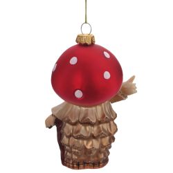 GAEM Украшение новогоднее "Гриб", L8,5 W6 H13 см