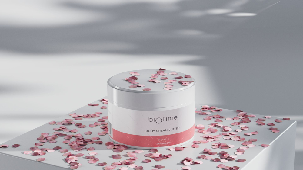 BIOTIME BODY CREAM BUTTER - Крем-баттер для тела марки (Биотайм), 200 мл