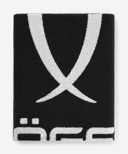 Полотенце спортивное ESSENTIAL Towel L, 70х140, черный/белый