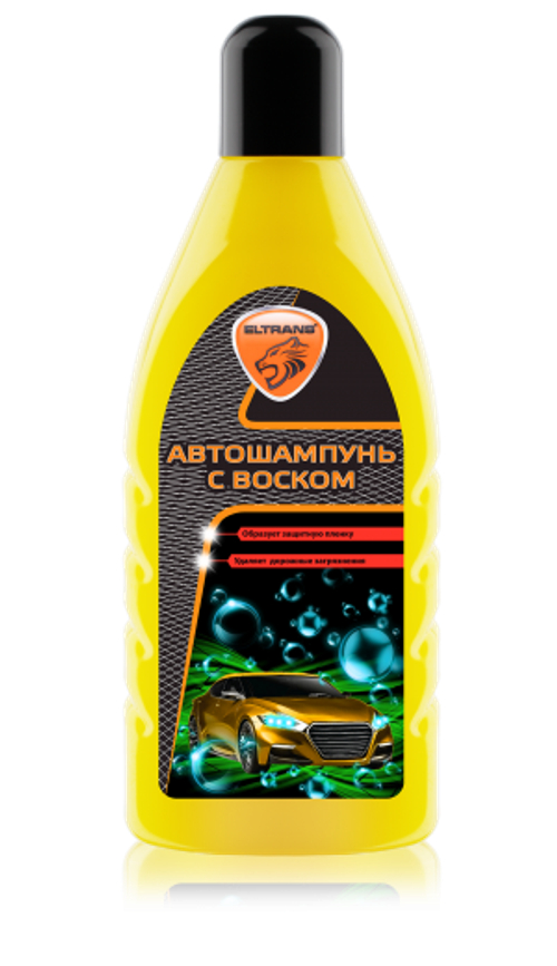 Шампунь 1 л. с воском (ЭЛТРАНС)