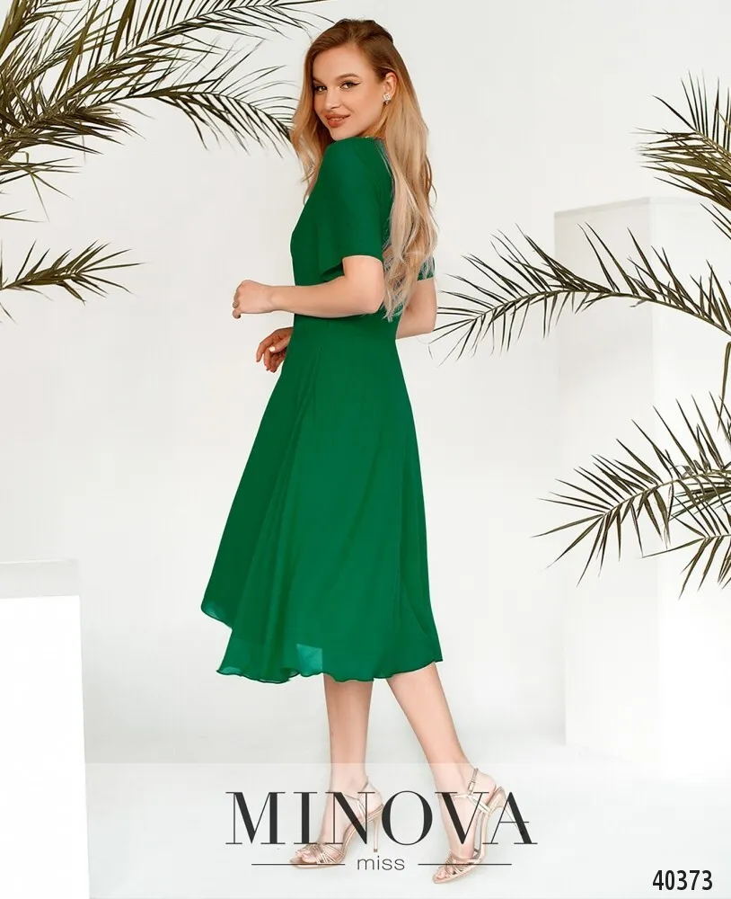 Платье 3148-зеленый Minova