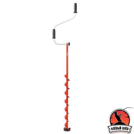 Ледобур ЛР-080 Спорт левое вращение, цельнотянутый шнек (LS-80LD-1) Тонар