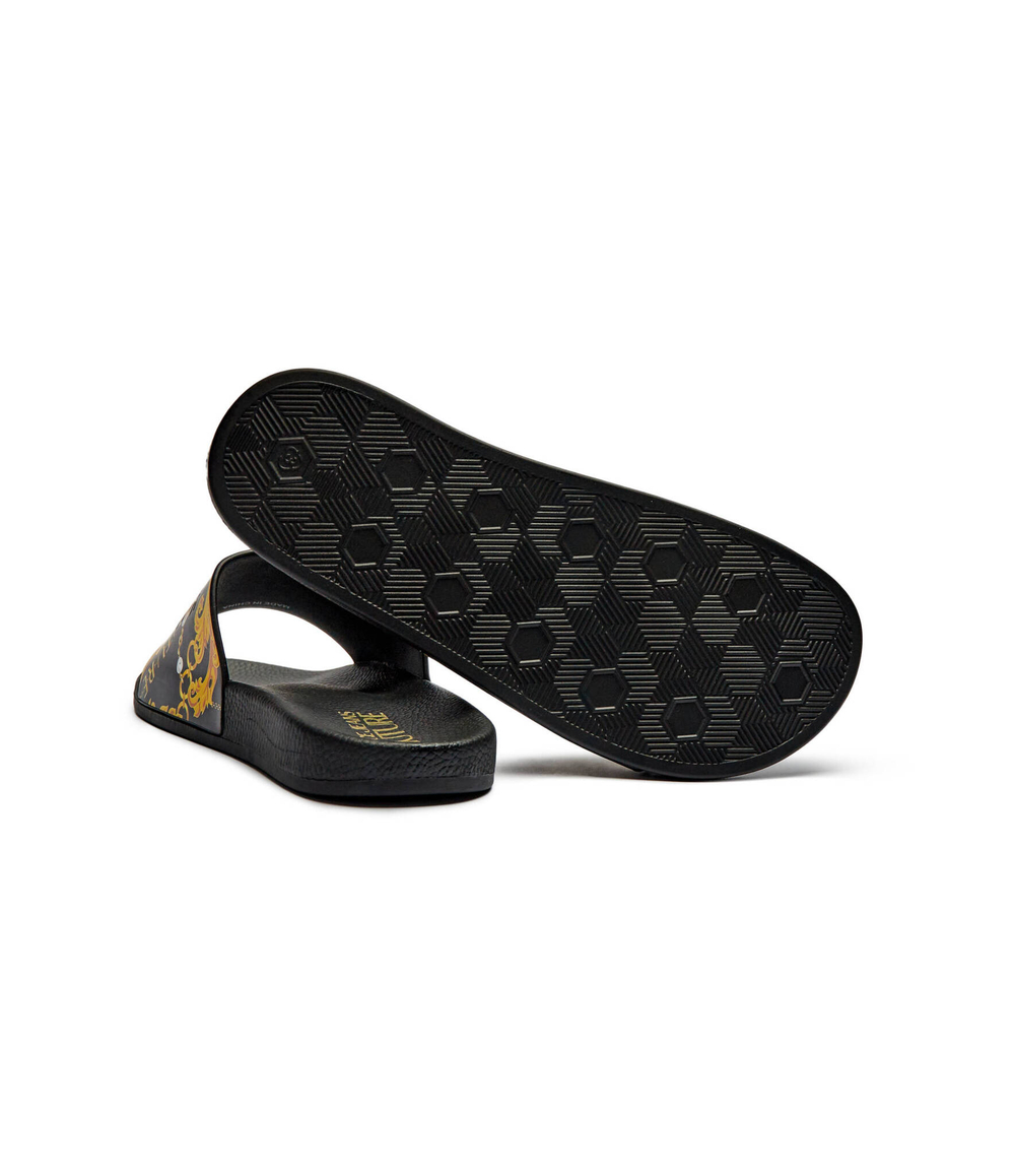 Шлепанцы Versace Jeans Couture - черный(77VA3SQ3ZS834)